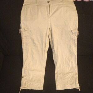 Cato Beige Mid-Rise Pants​​